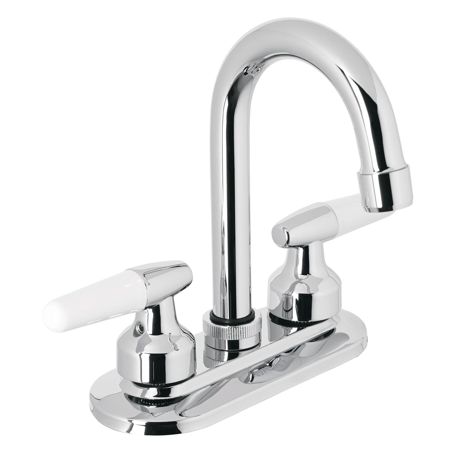 Foto 2 pulgar | Mezcladora Foset M-060I color Gris 4" para Lavabo Cuello Bar Manerales Cono