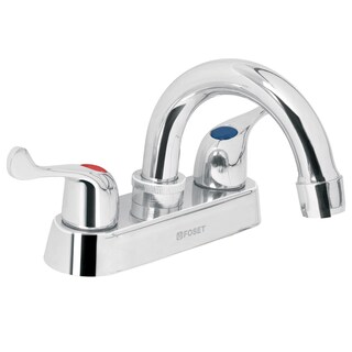 Foto 1 | Mezcladora Foset M-050P color Gris 4" para Lavabo Cuello Curvo Manerales Palanca