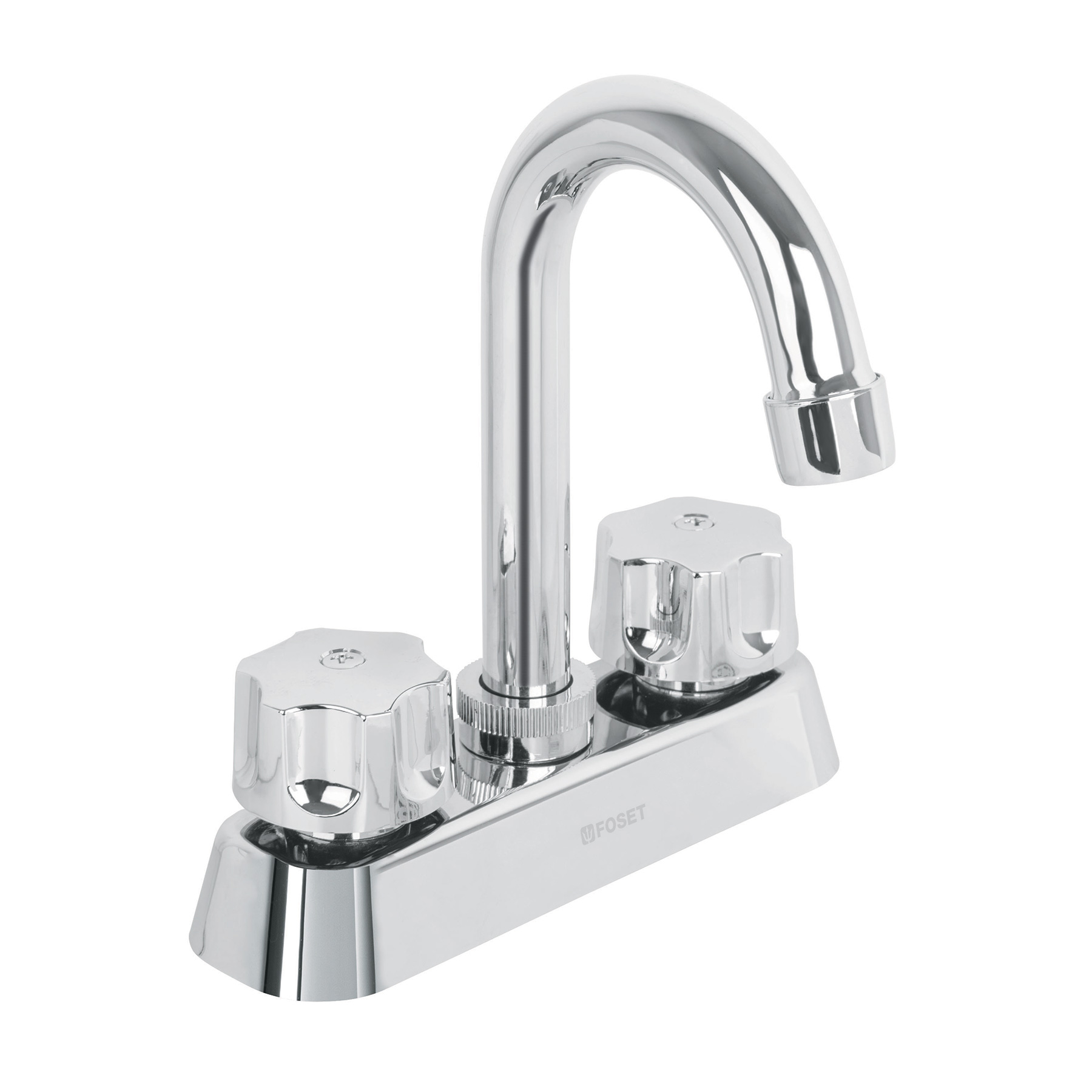 Foto 2 pulgar | Mezcladora Plástica 4' p/lavabo Cuello Tipo Bar hex Basic Foset
