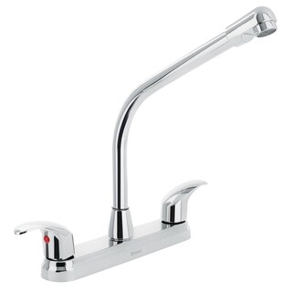 Foto 1 | Mezcladora Inoxidable 8" Foset para Fregadero Cuello Cobra Palanca Aqua color Gris