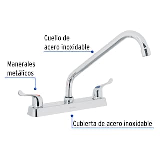 Foto 2 | Mezcladora Foset F318p color Plata