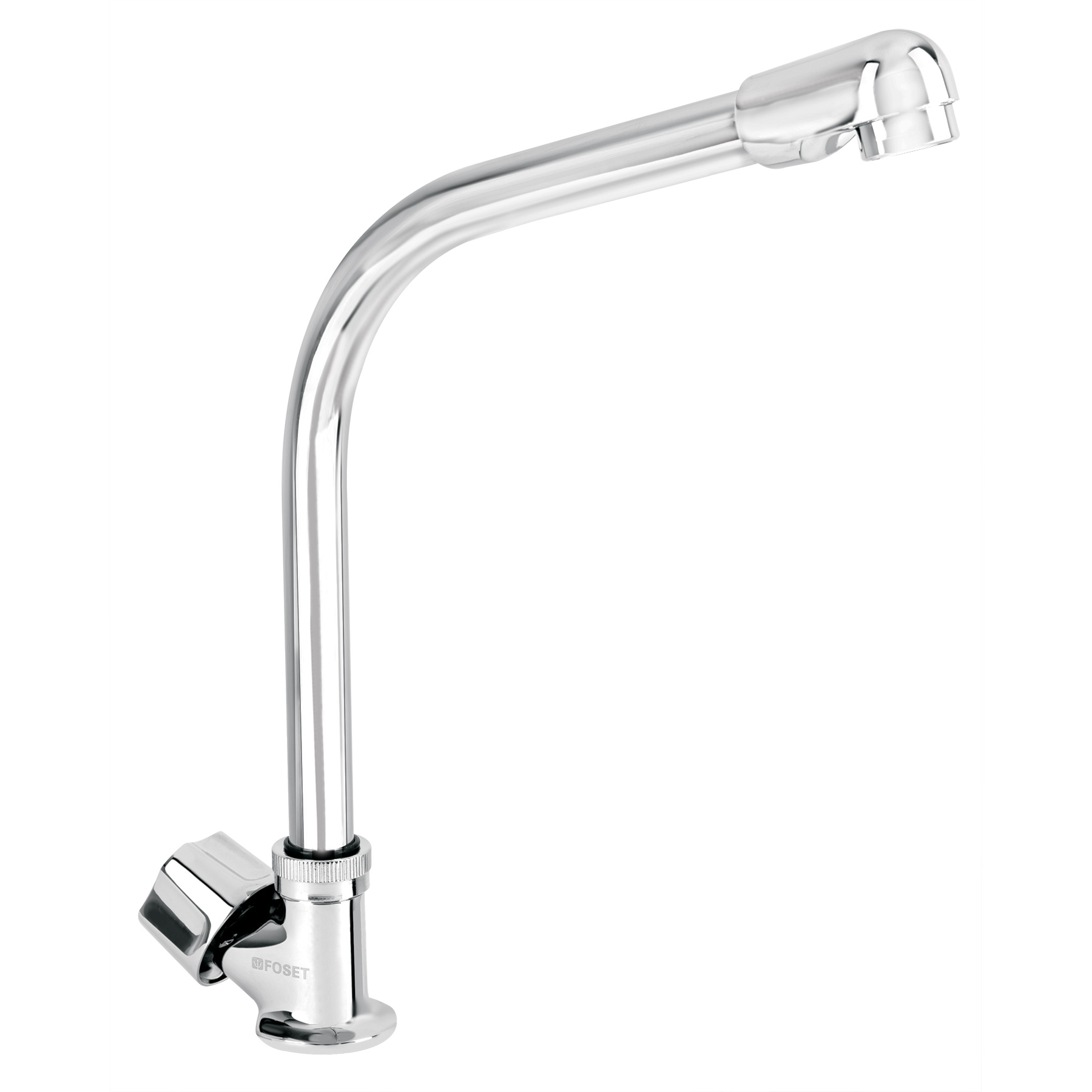 Foto 1 | Llave Individual para Fregadero Cuello Cobra Foset Basic color Gris