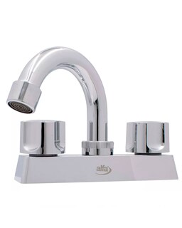 Foto 1 | Mezcladora Alfa Plata para Lavabo