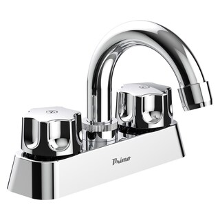 Foto 1 | Mezcladora Abs Para Lavabo, Cuello Curvo, Manerales Hexagonales, Primo Basi-k, Iusa