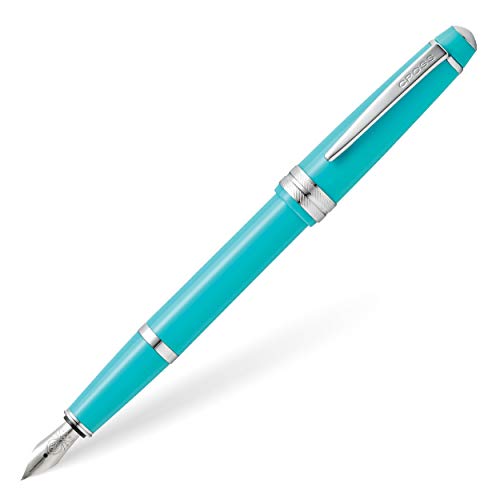 Foto 1 | Pluma Estilográfica Cross Bailey De Resina Pulida Ligera, Color Verde Azulado - Venta Internacional.