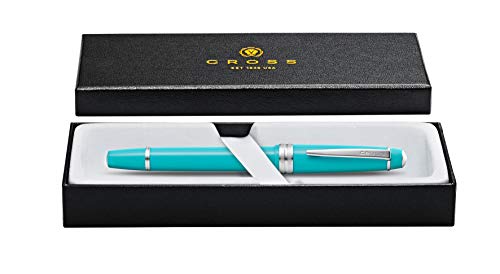 Foto 4 | Pluma Estilográfica Cross Bailey De Resina Pulida Ligera, Color Verde Azulado - Venta Internacional.