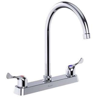 Foto 1 | Mezcladora Abs Para Cocina, Cuello Curvo, Manerales De Palanca, Primo Basi-k, Iusa