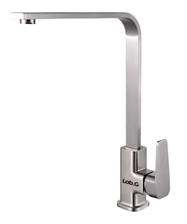 Foto 1 | Mezcladora Para Fregadero Grifo Monomando Cocina Con Cubiert Plata