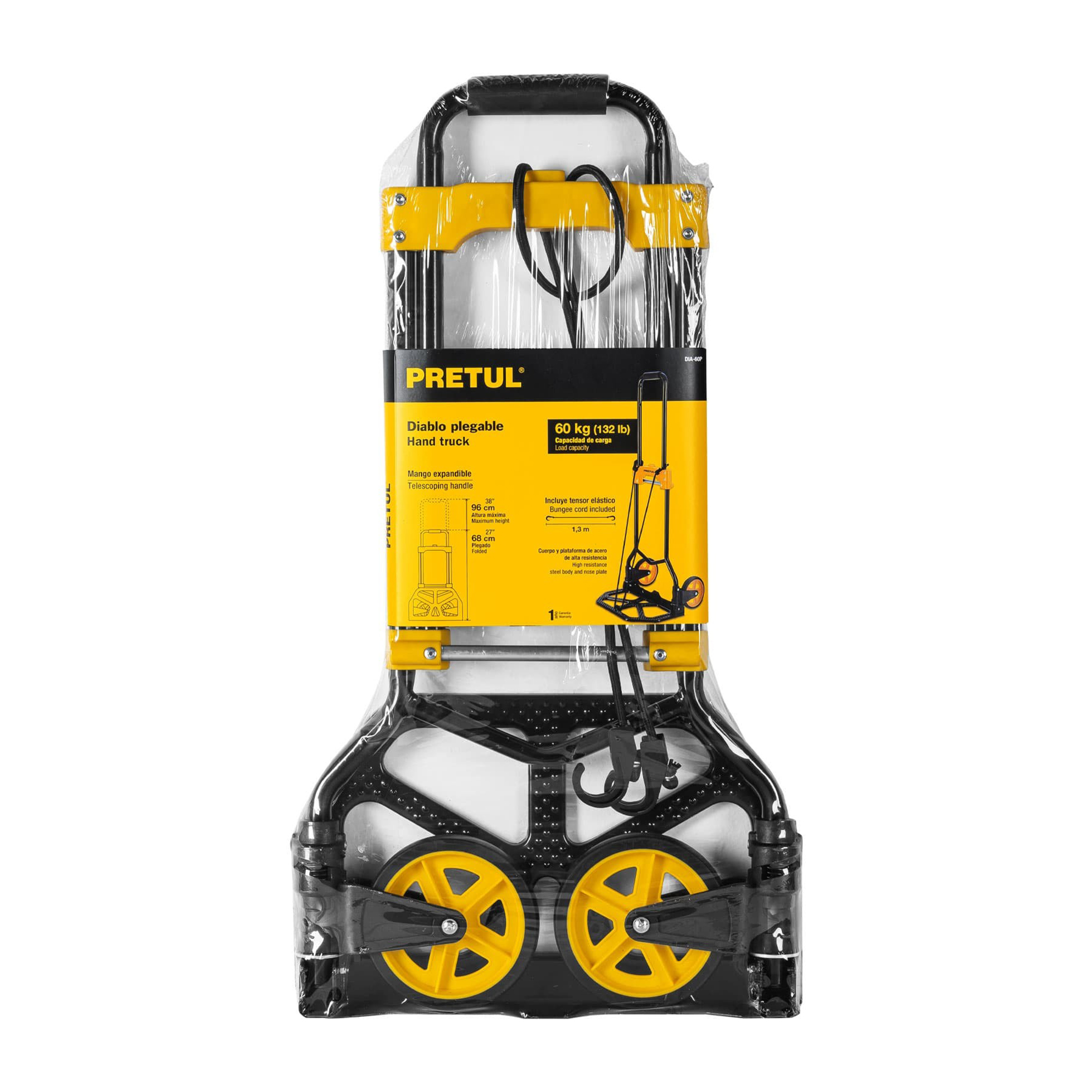 Foto 3 | Diablo Plegable Pretul PRE26029 de Acero hasta 60 Kg de Soporte