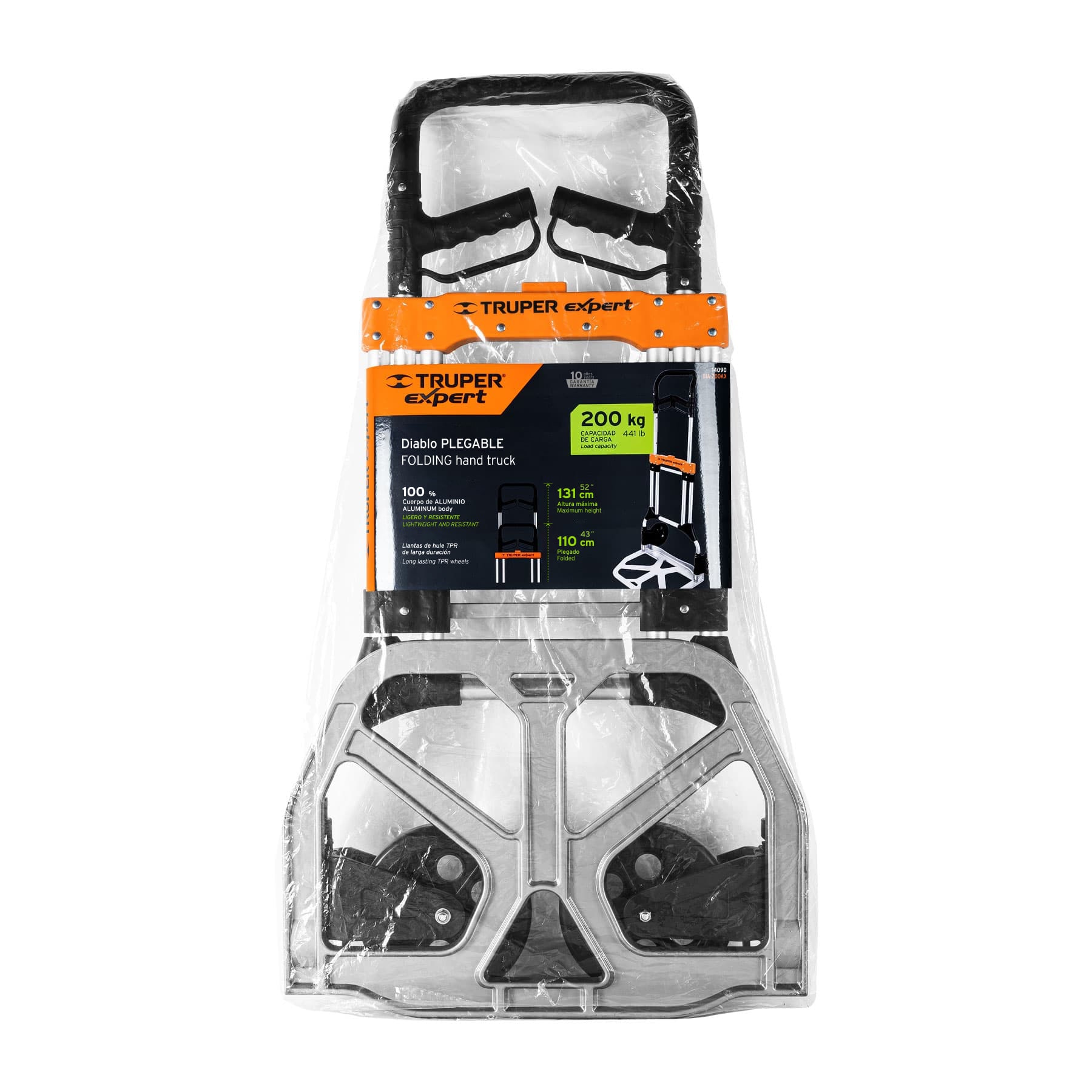 Foto 4 pulgar | Diablo de Carga Truper Expert DIA-200AX color Gris Plegable