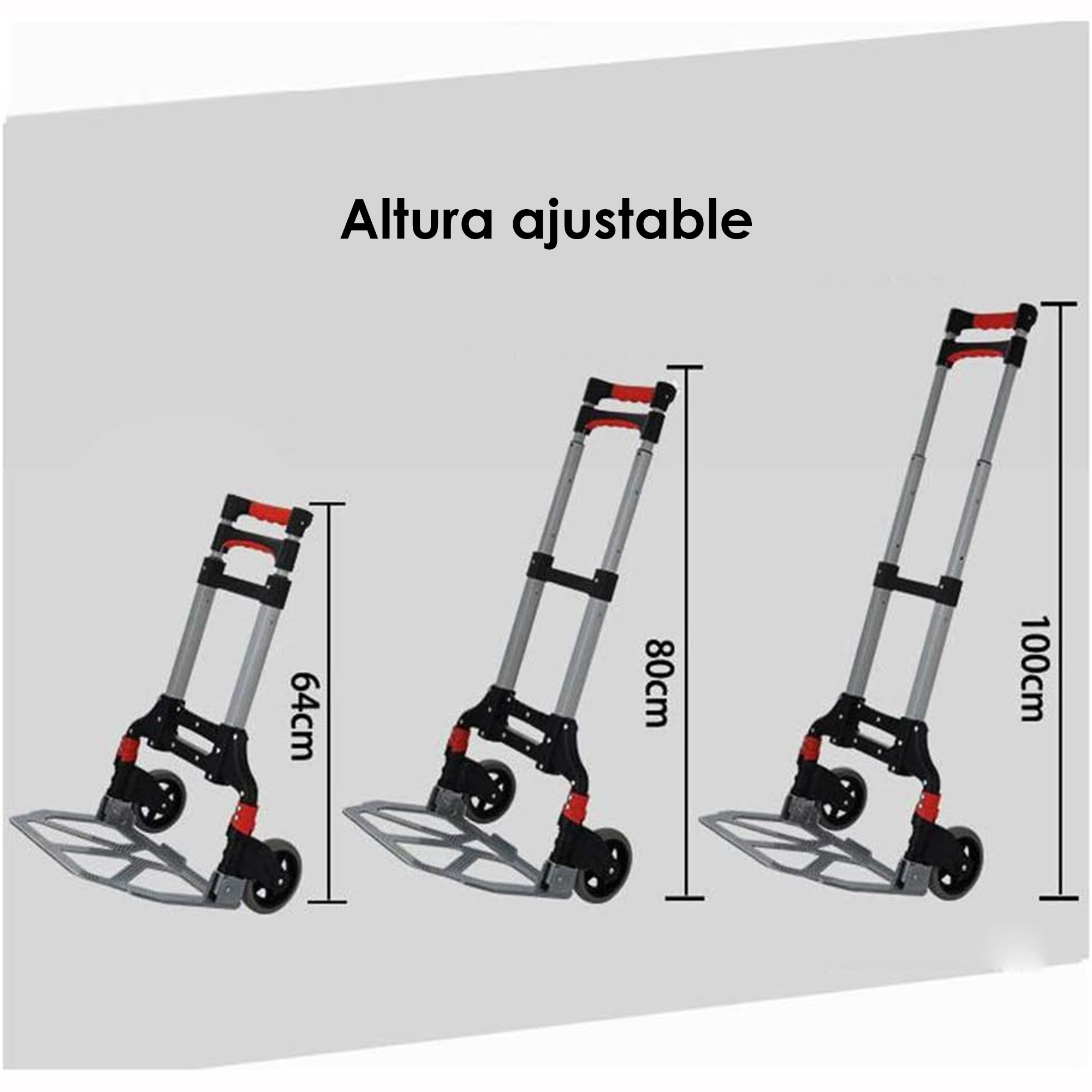 Foto 6 pulgar | Diablo Plegable de Carga Aquila F351 Multicolor 75 kg