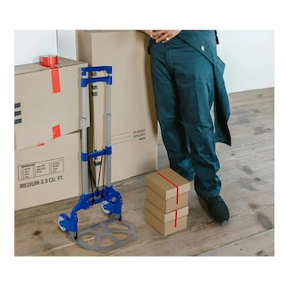 Foto 5 | Diablo Belug De Carga Plegable 100 Kg Altura Ajustable Resistente Azul