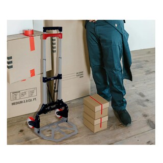 Foto 5 | Diablo Belug De Carga Plegable 100 Kg Altura Ajustable Resistente Rojo