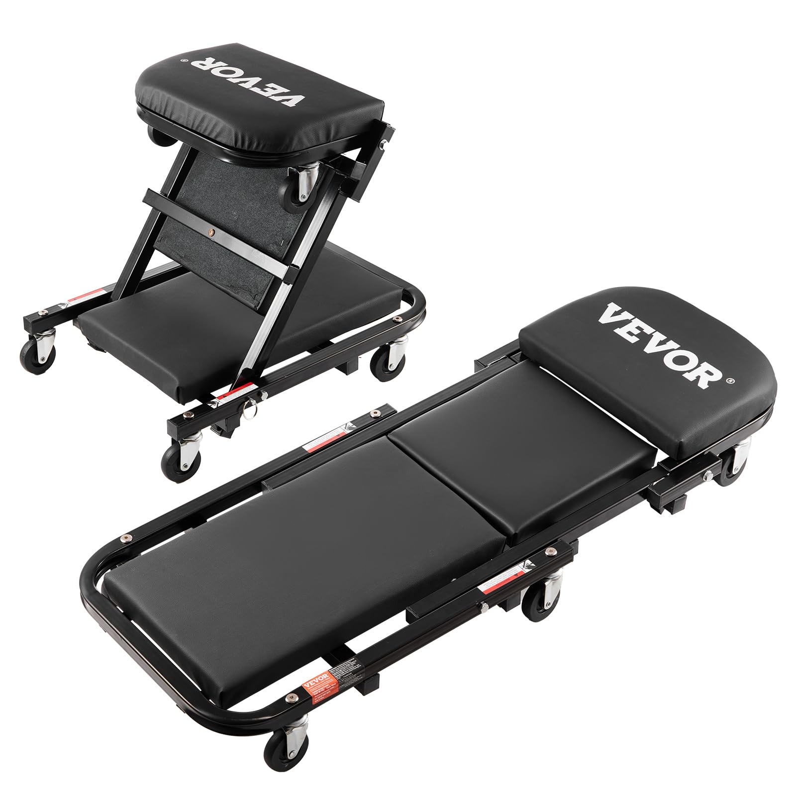 Tapa De Carga Garage Creeper Vevor Plegable En Z De 40 Pulgadas Y 204,1 Kg. - Venta Internacional.