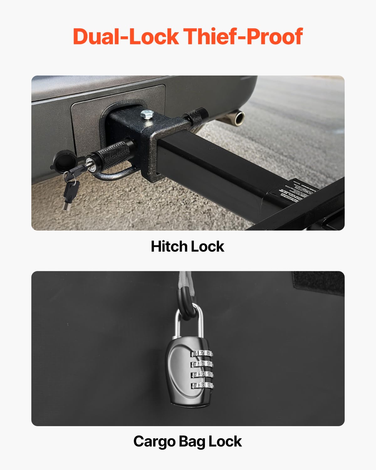 Foto 4 pulgar | Transportador De Carga Hitch Vevor, 60 X 20 X 15 Cm, 227 Kg De Capacidad Con Acc - Venta Internacional.