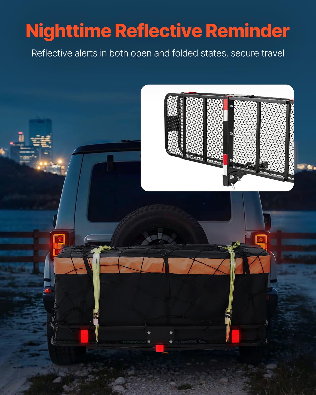 Foto 6 | Transportador De Carga Hitch Vevor, 60 X 20 X 15 Cm, 227 Kg De Capacidad Con Acc - Venta Internacional.