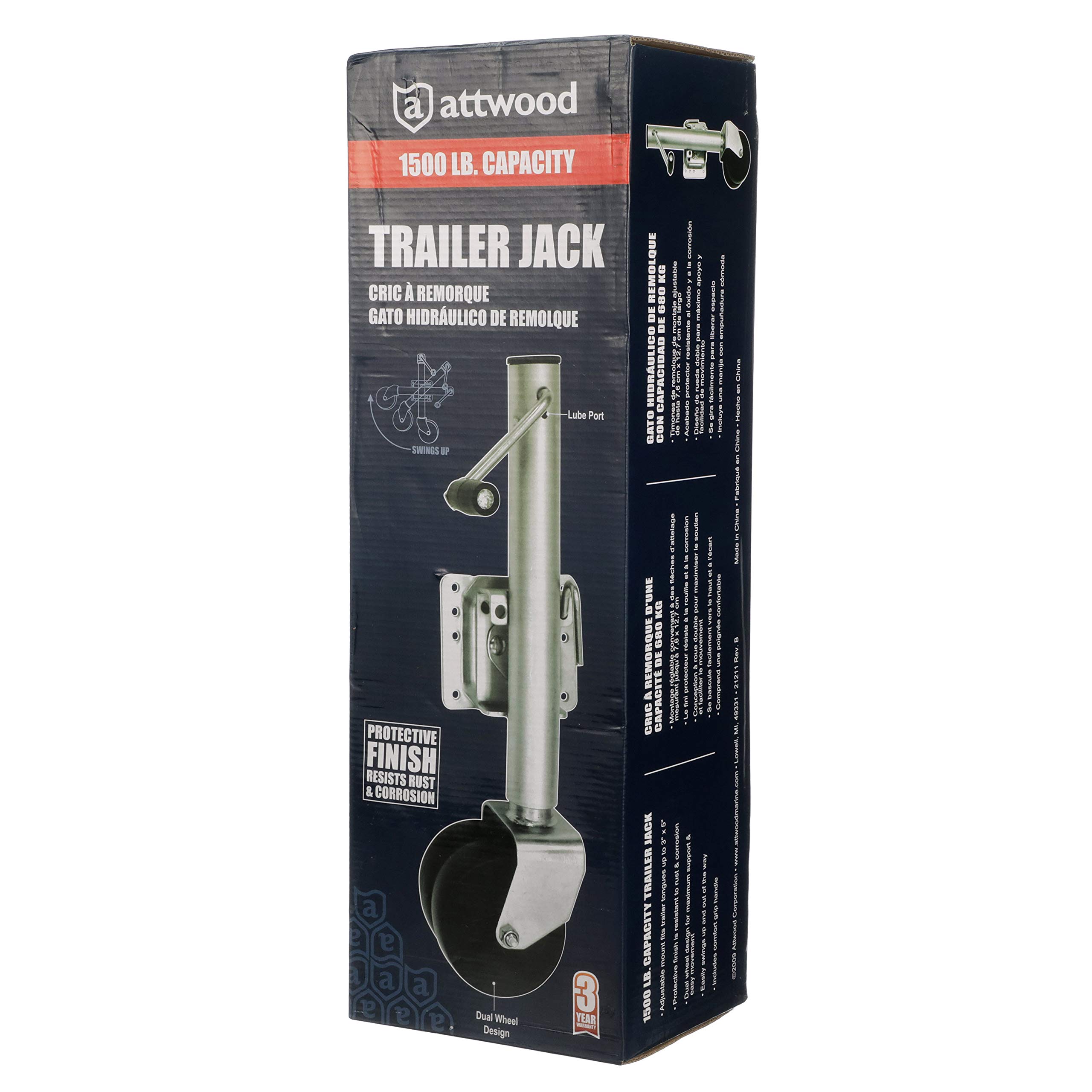 Foto 4 | Remolque Jack Attwood 11126-4  Plegable  680 Kg  Capacidad 30 Cm - Venta Internacional.