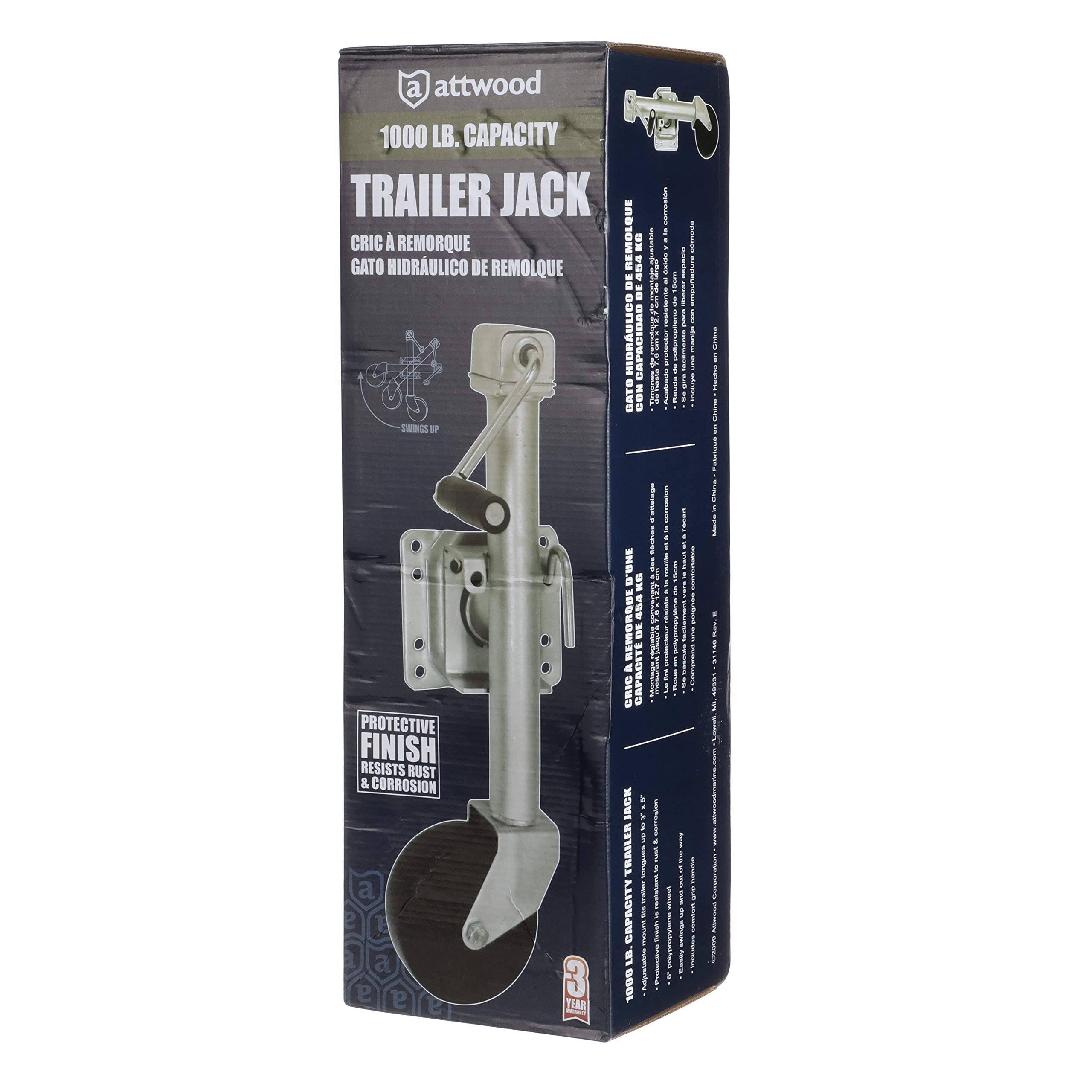 Foto 5 pulgar | Remolque Jack Attwood 11127-4  Plegable  454 Kg  Capacidad De Elevación  24 Cm - Venta Internacional.