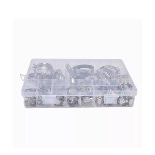 Foto 4 | Abrazaderas para Manguera Automotriz Eo Safe Imports Esi-17881 Plateados 60 piezas