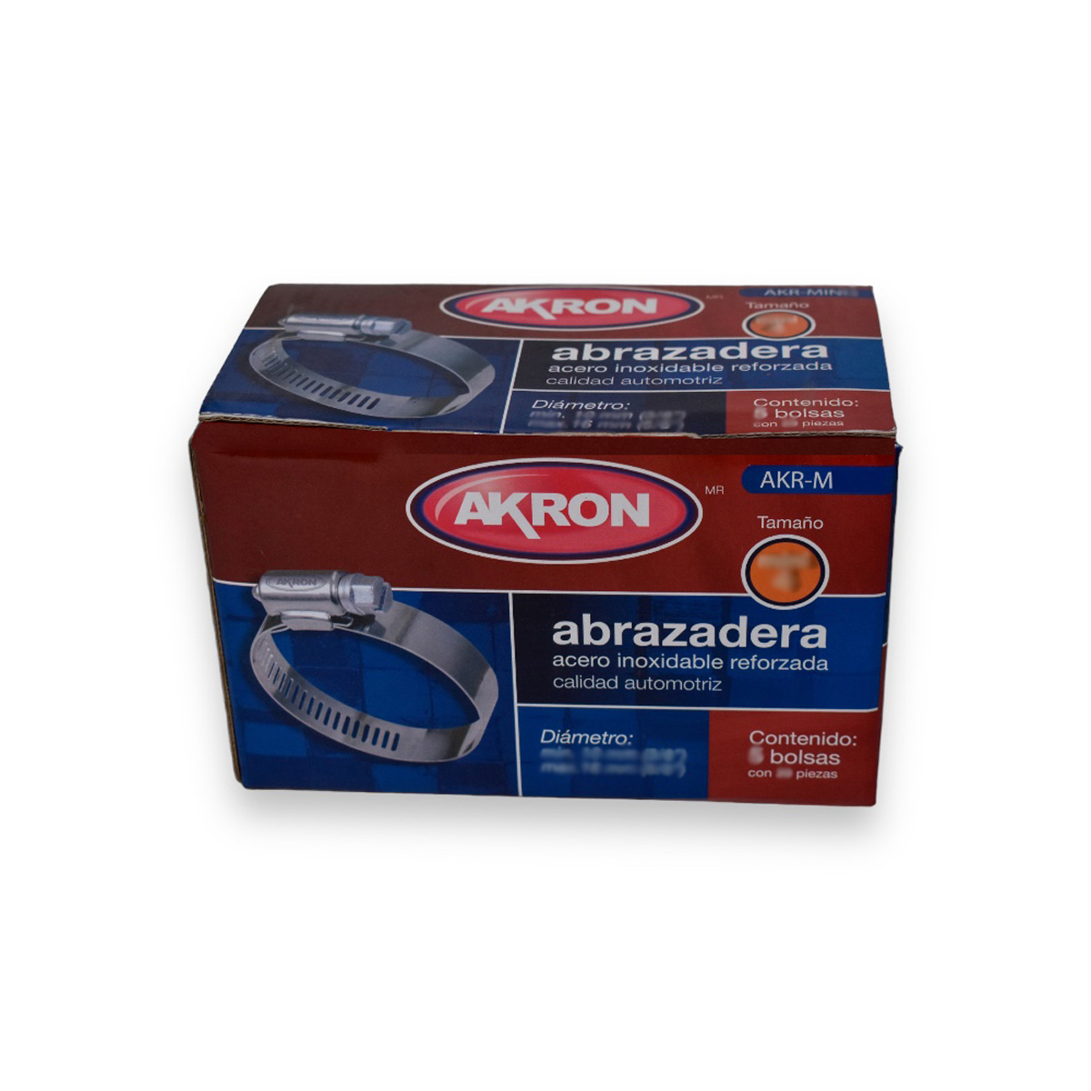 Foto 1 | Abrazadera  1 1/6'' Bolsa  10pzas Akron