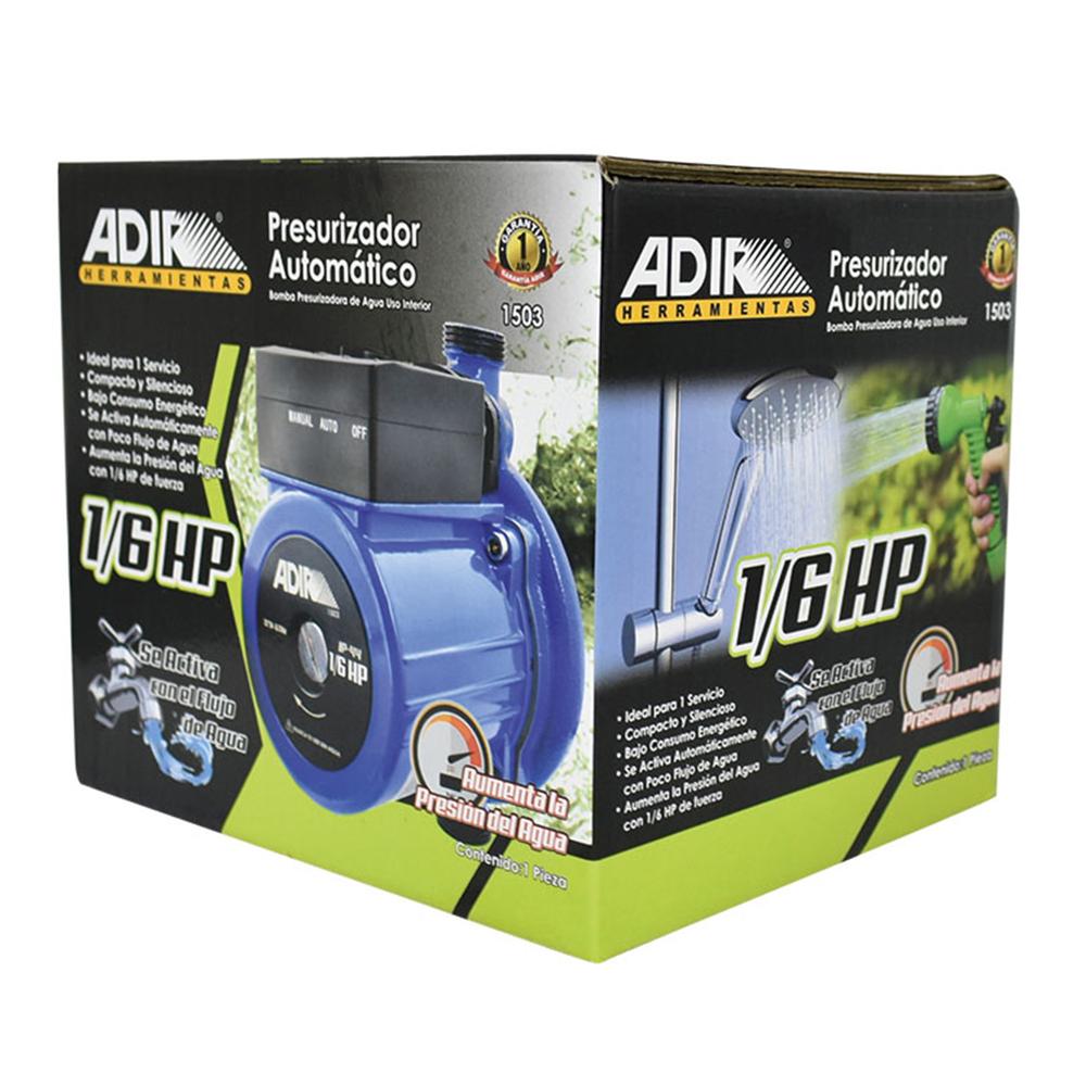 Foto 8 | Presurizador Automatico 1/6 Hp 140 W 127v 1503 Adir