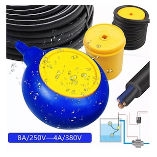 Foto 3 | Flotadores Eléctrico Electronivel Tinaco Cisterna 3m 500w Eo Safe Imports Esi-10621 Azul