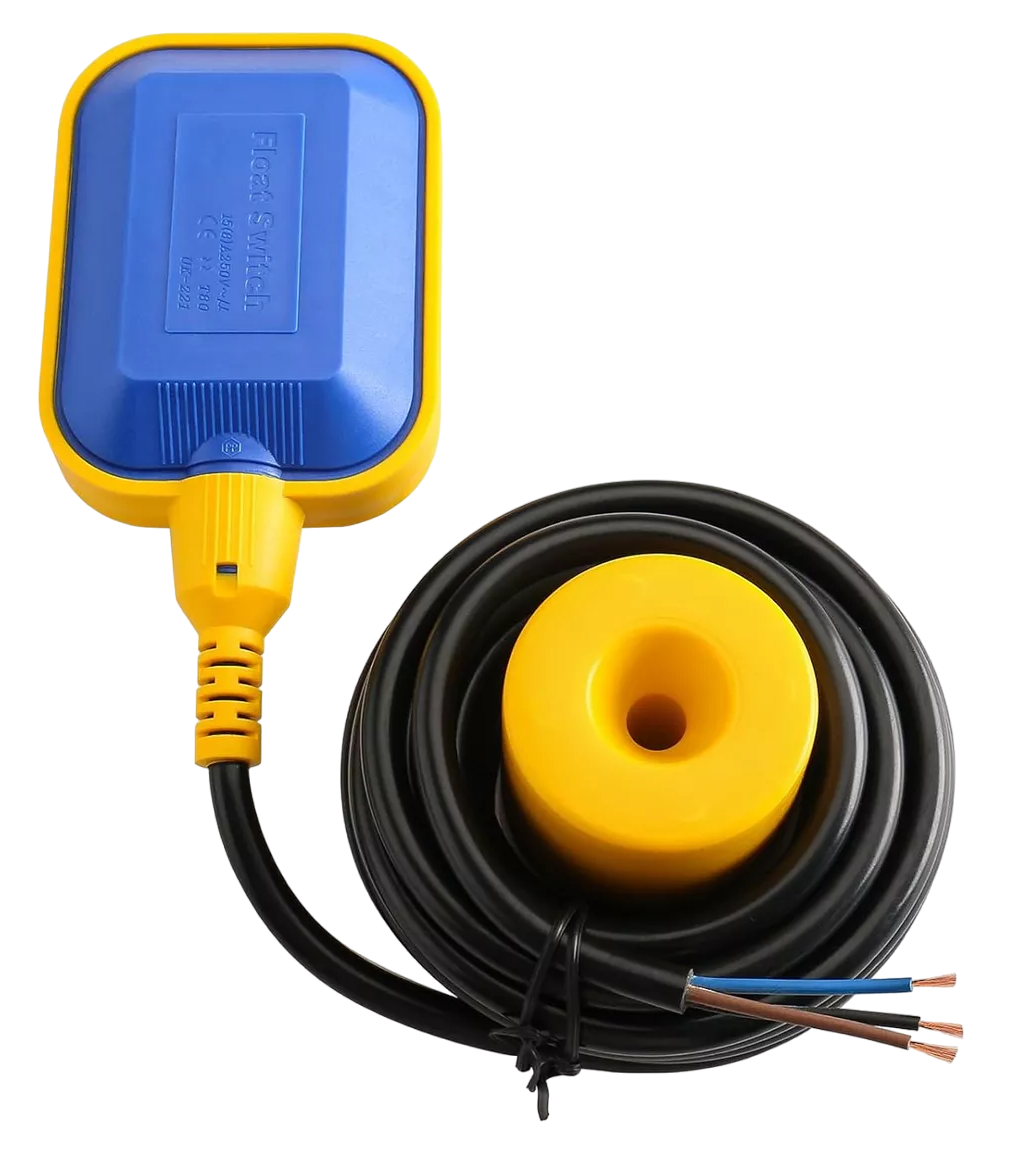 Flotador Eléctrico Electronivel Tinaco Cisterna 6m Cable Amarillo Negro Azul