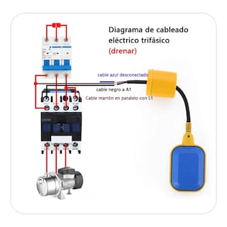 Foto 4 | Flotador De Dos Funciones F3m De 15 A 3m De Cable
