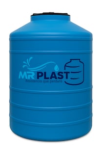 Foto 1 | Tinaco Mrplast 1 200 Litros Color Azul Para Agua Potable Con Tapa Y Kit De Accesorios