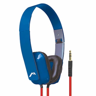 Foto 1 | Audífonos de Diadema Mitzu Mh-5028bl Plegable Aislante color Azul