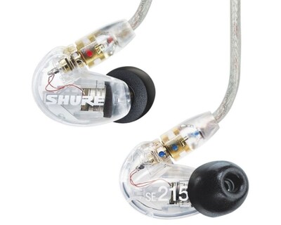 Foto 2 | Audífonos In-Ear Shure SE215CL Transparente