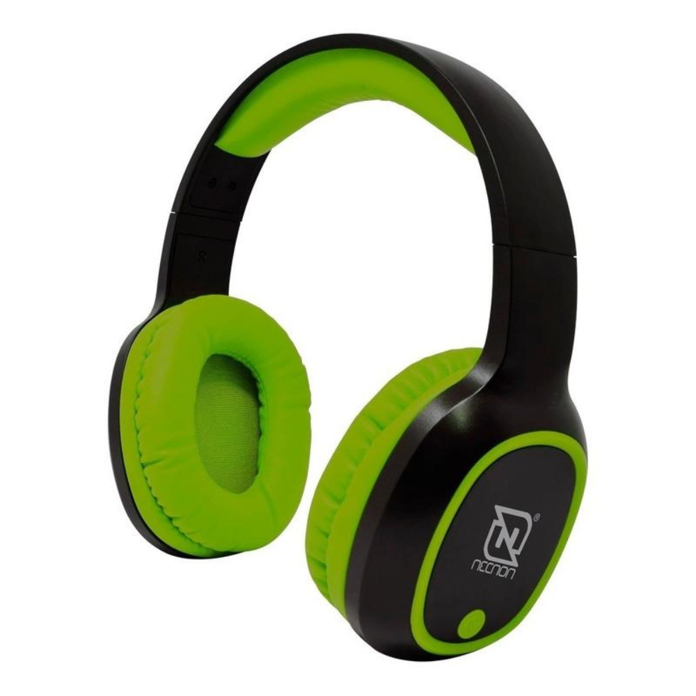 Foto 2 pulgar | Audífonos de Diadema Bluetooth Necnon Nbh-04 Pro color Verde