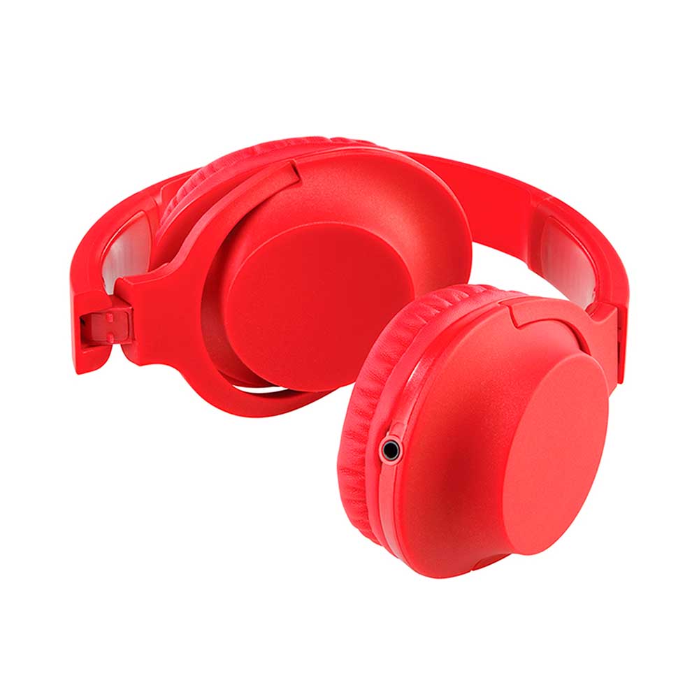 Foto 4 pulgar | Audífonos tipo Diadema Mitzu Mh-5040rd color Rojo Aislantes