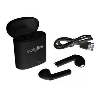 Foto 3 | Audífono Inalámbrico Easy Line El-995487 color Negro Tws Buetooth