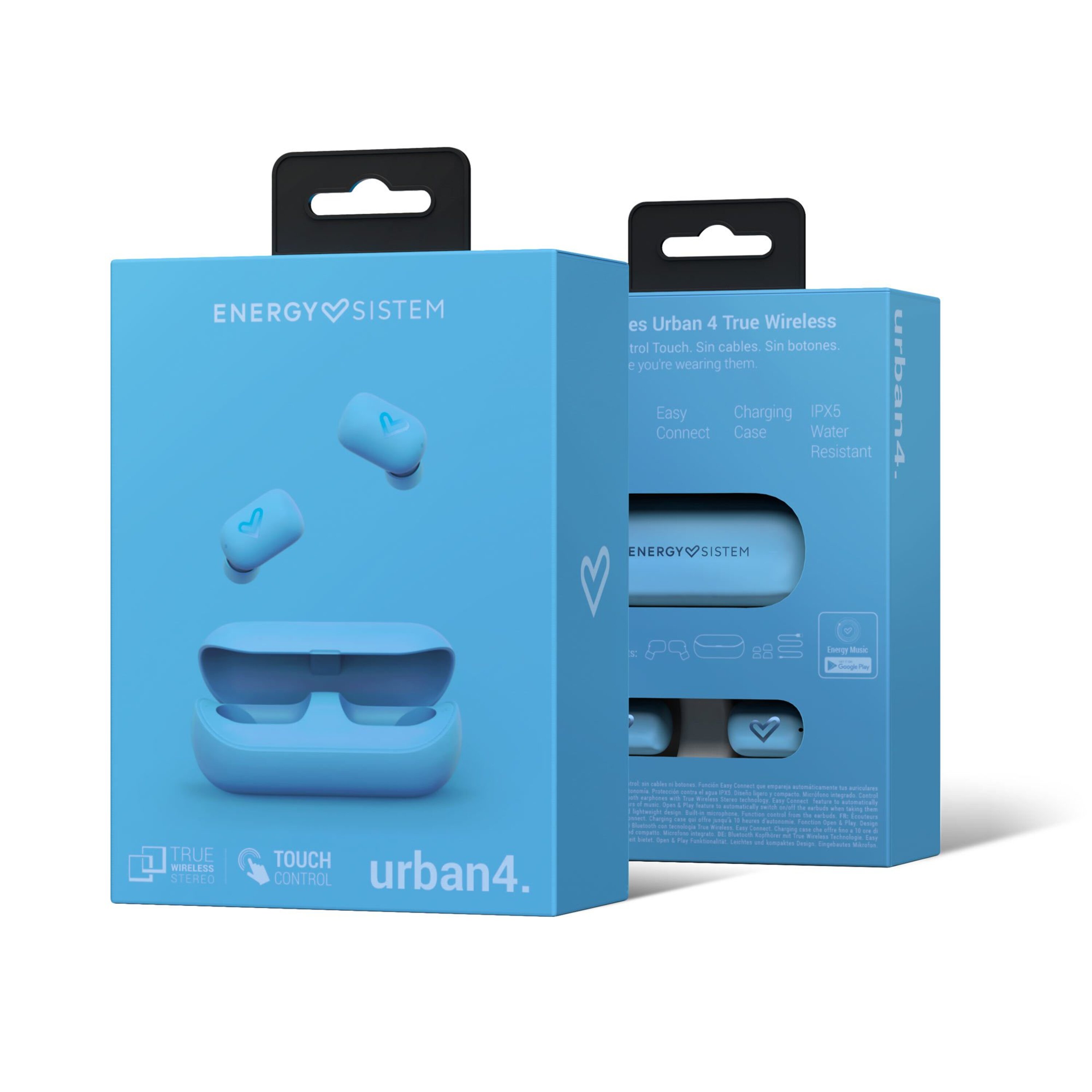 Foto 4 pulgar | Audífonos Energy Sistem Earphones Urban 4 color Azul