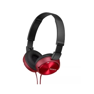 Foto 3 | Audífonos Sony Diadema MDR-ZX310 color Rojo On Ear Plug 3.5 MM