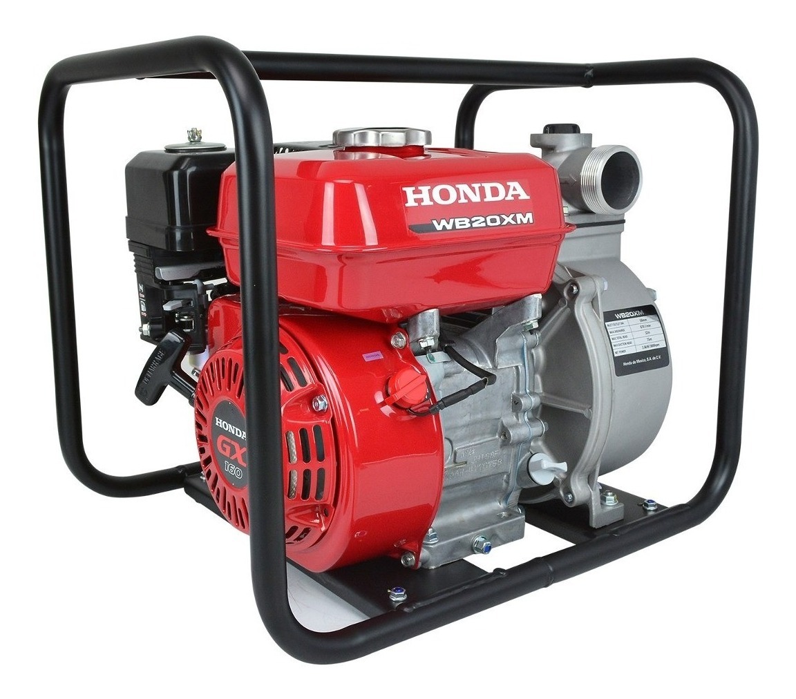 Motobomba Honda 2x2 5.5 Hp Wb20xm-mfx C/sensor De Aceite