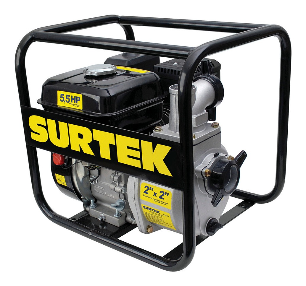 Surtek Mg522a Motobomba A Gasolina 2  X 2  5.5hp 163cc