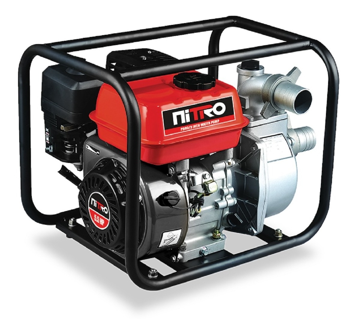 Motobomba Gasolina 5.5hp Nitro 2  Nit-mg2x2