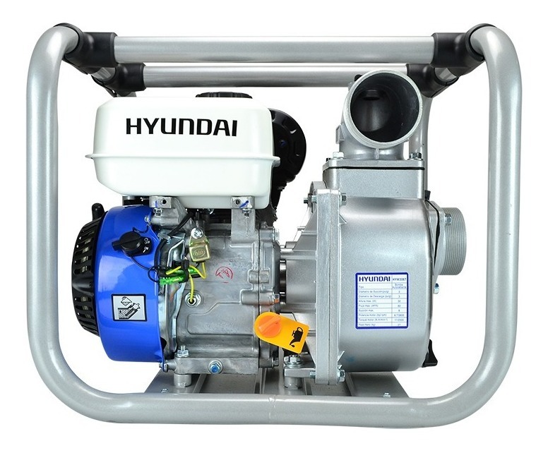 Motobomba Bomba De Agua A Gasolina Hyundai 3x3pulg 6.7hp Msi