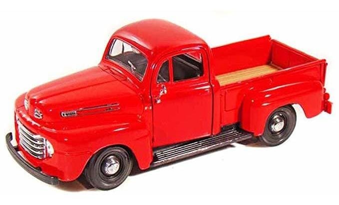 Maisto 1948 Ford F-1 Camioneta Pickup, Rojo 31935-1 / 25 Esc $2,560