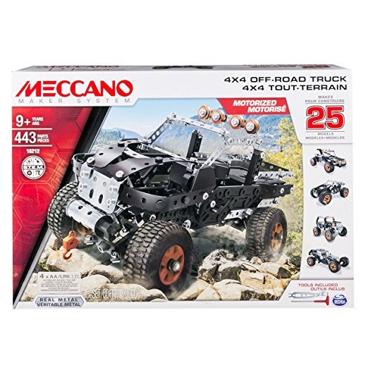 Meccano 4x4 Camiones Fuera De Carretera 25 Modelo Juego De C