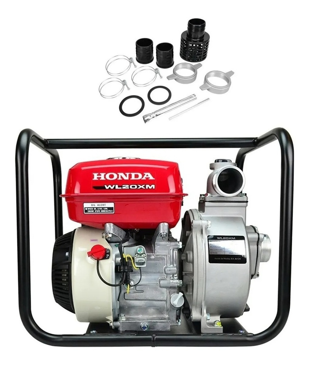 Motobomba Honda Wl20xm-mfx 2x2 Con Alerta 5.5 Hp