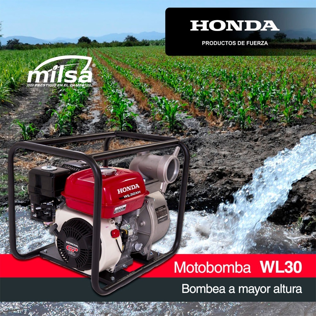 Foto 2 pulgar | Motobomba Honda Wl30 Uso Agricola