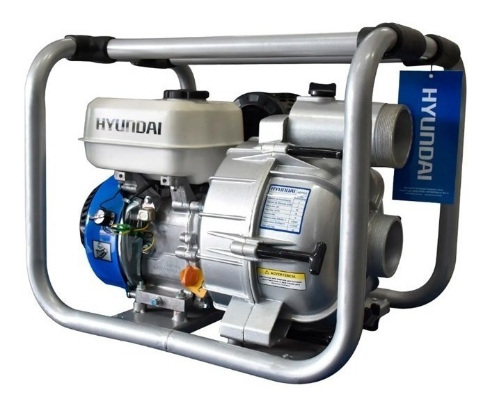 Motobomba de Agua Hyundai HCP653 colo Gris 3 X 3 P  6.7 HP