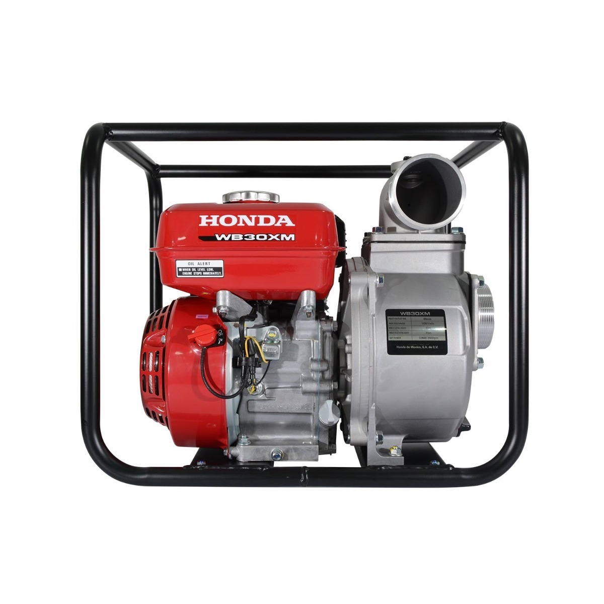 Motobomba Honda Wb30xm-mfx 5.5hp 3 X3  Con Alerta