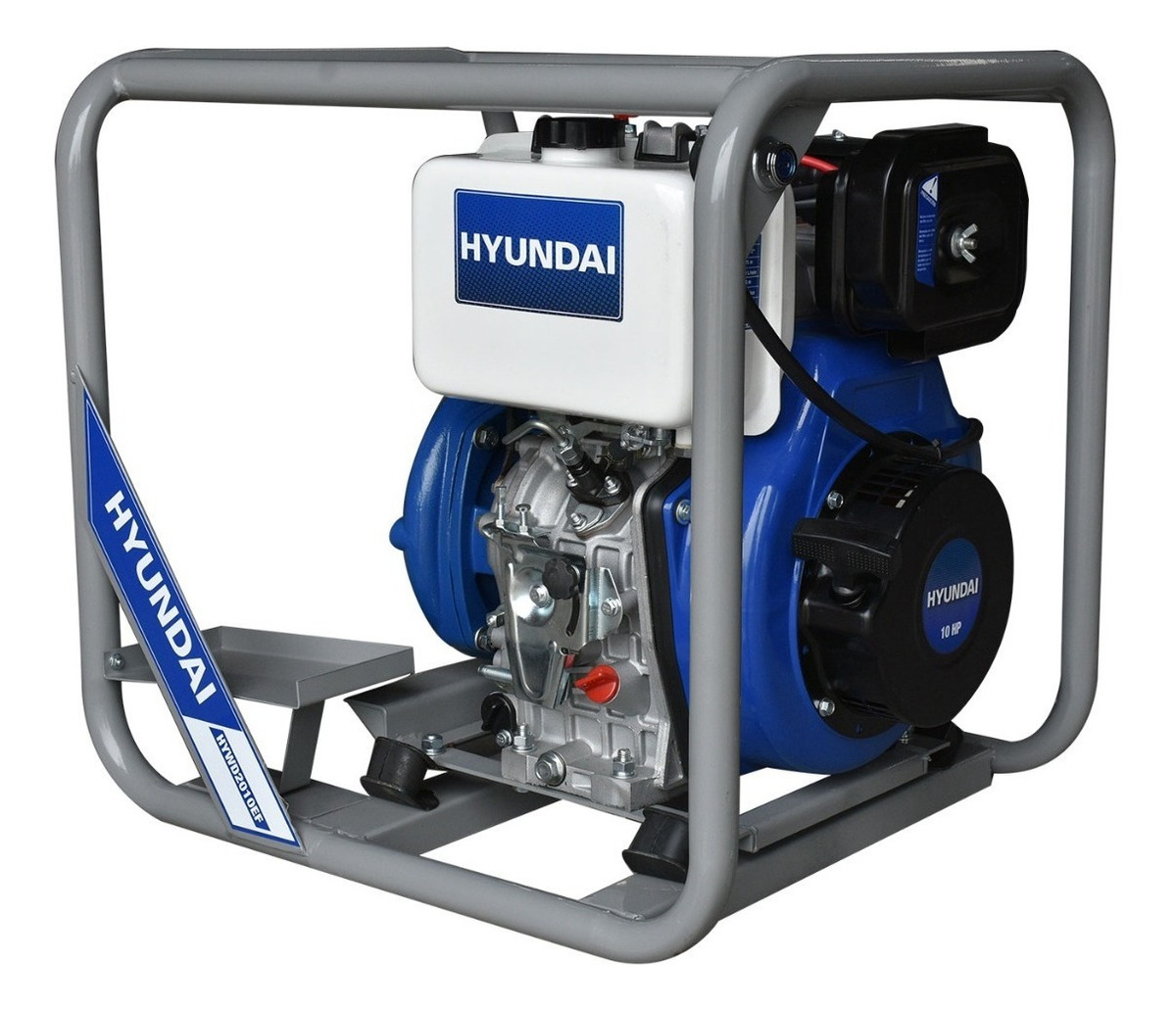 Bomba de Agua Diésel Hyundai 10 Hp 2x2 Pulgadas Hywd2010ef