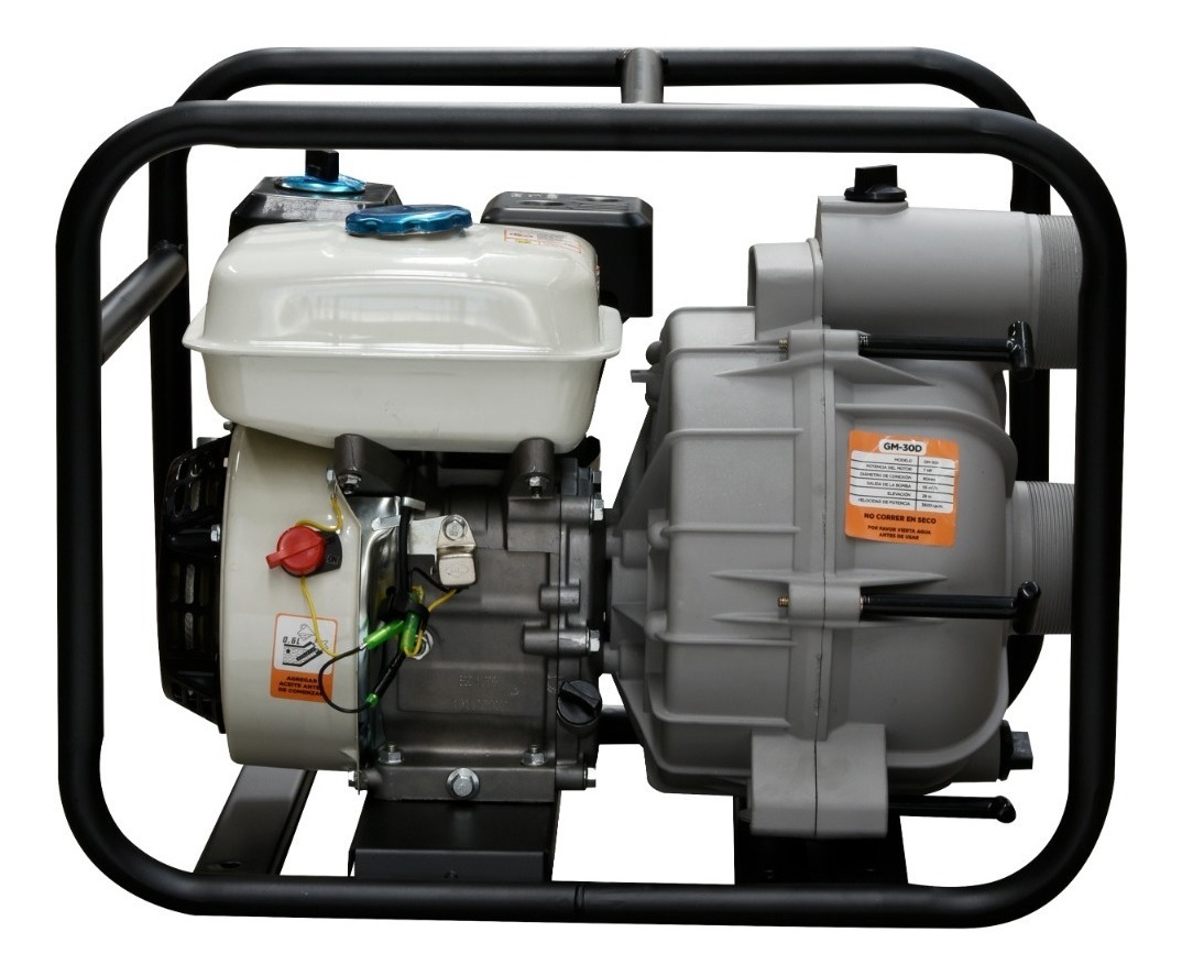 Equipo De Riego Agricola A Gasolina 207cc 7hp Gm-30d Ecom