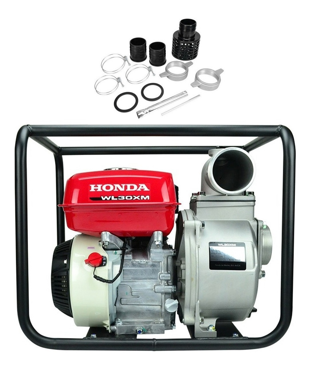 Motobomba Honda, Wl30xmmfx Alerta De Aceite 3pul 1100 Lt/min