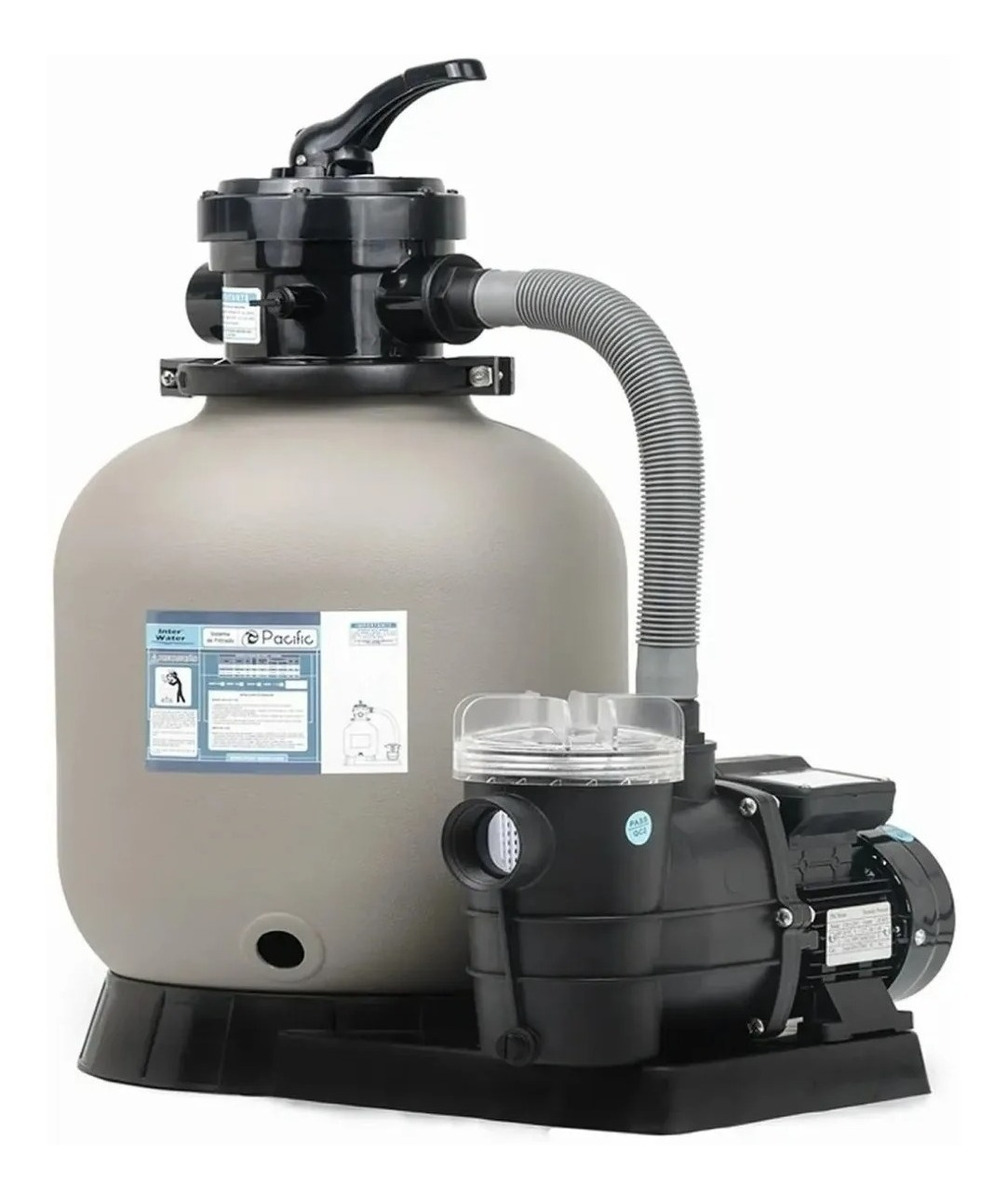 Sistema de Filtrado para Alberca Inter Water 190TP Bomba 1 Hp